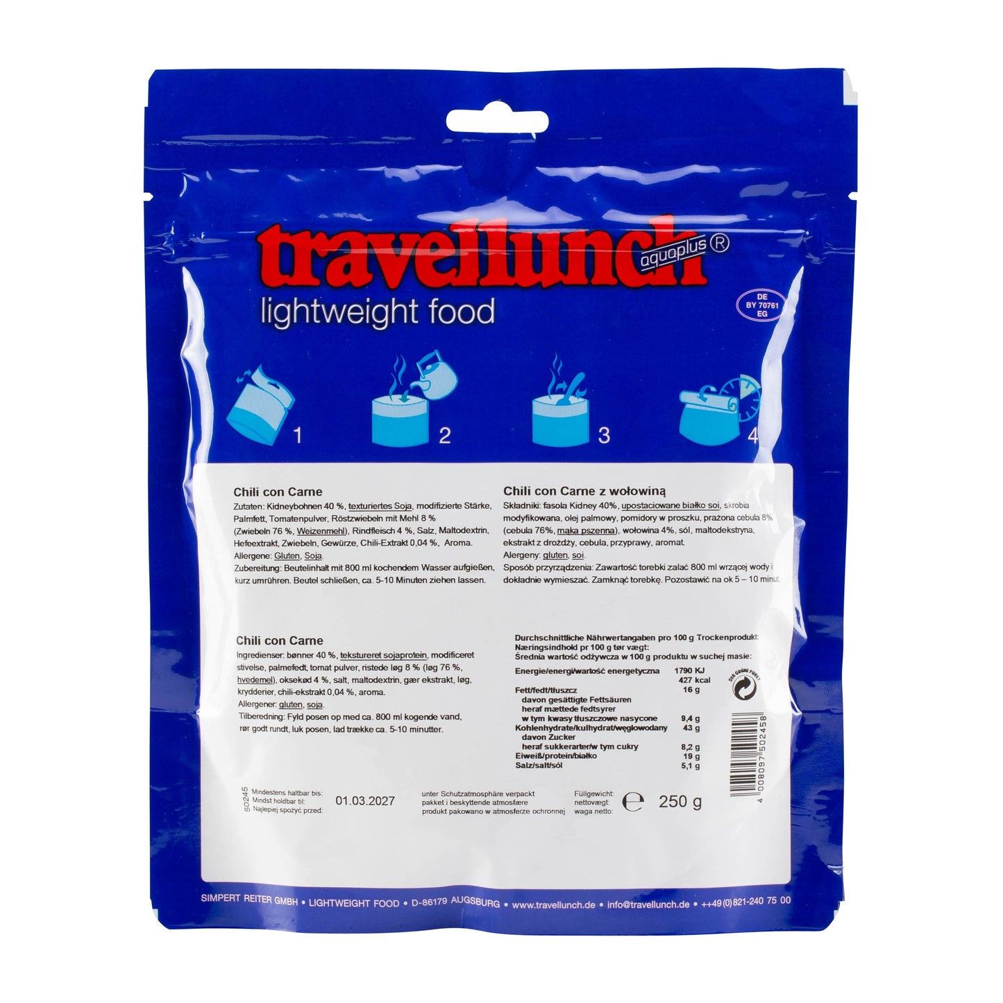 Chili con Carne double portion