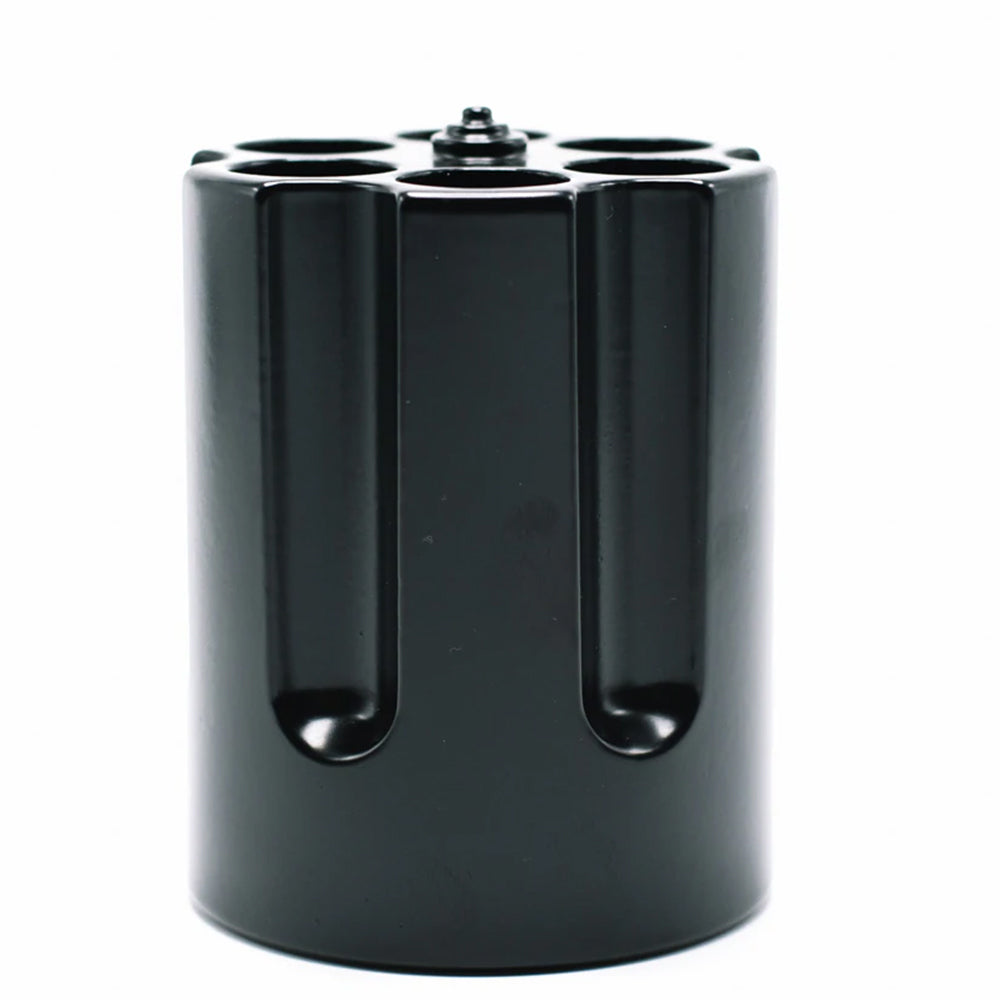 Porte-stylos barillet de revolver