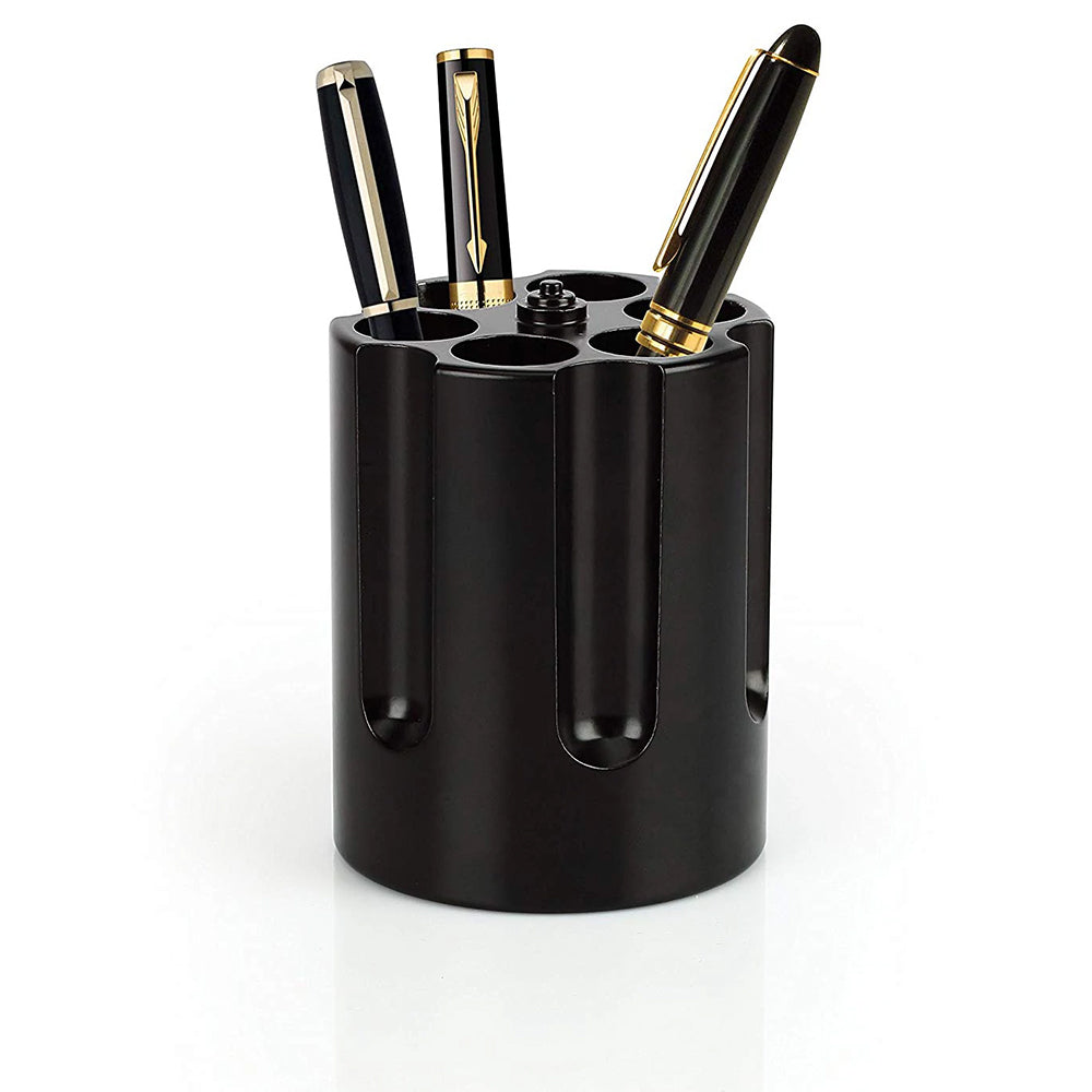 Porte-stylos barillet de revolver