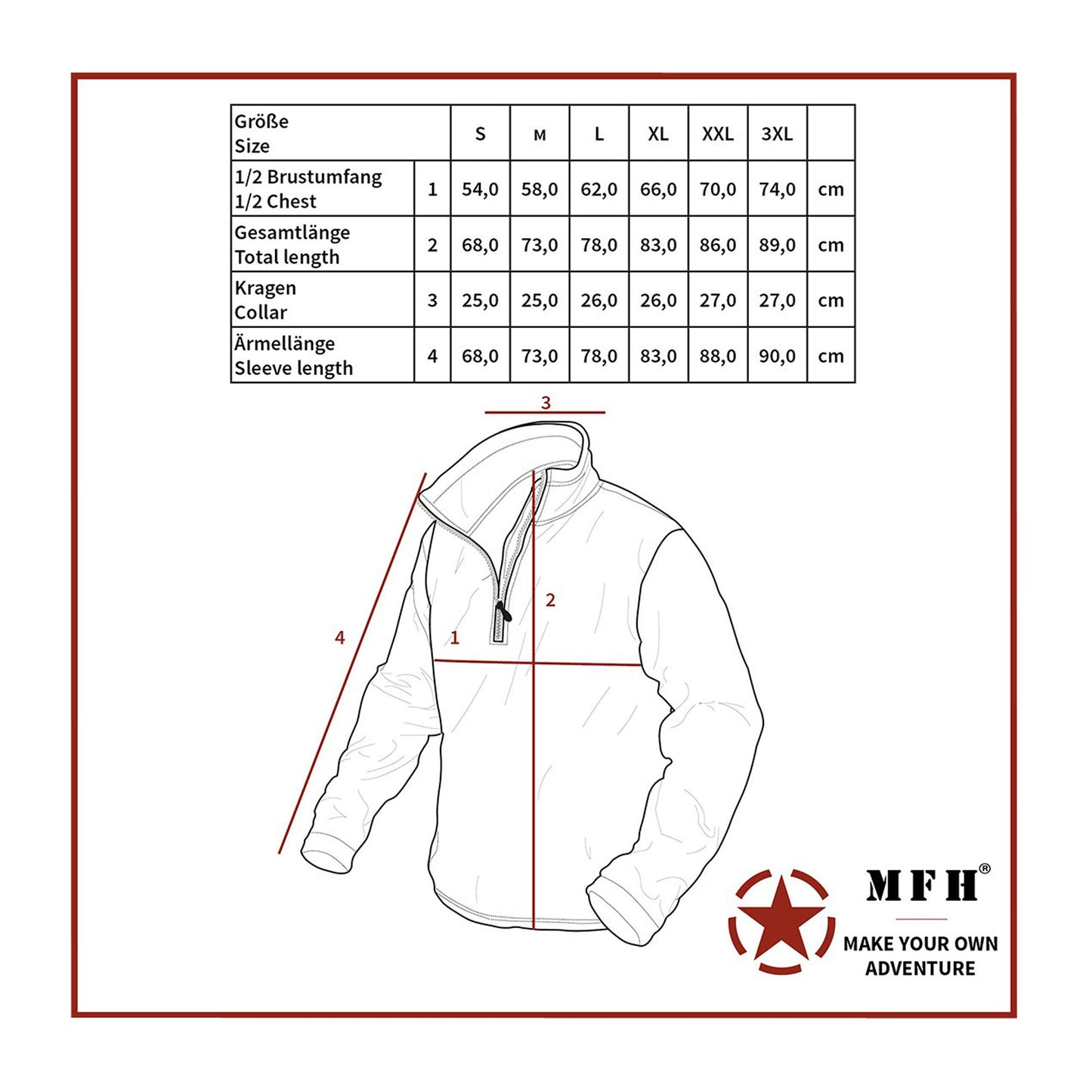 Veste thermique britannique Lightweight
