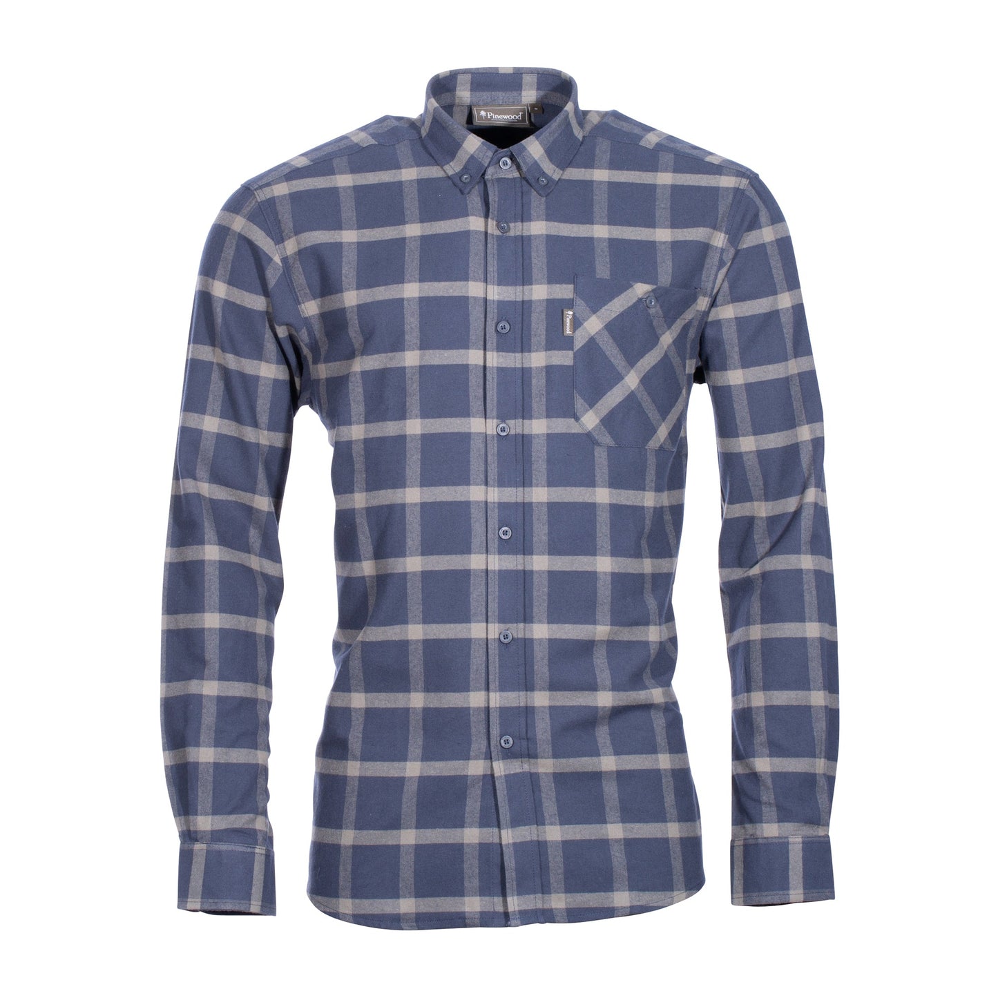 Chemise en flanelle Värnamo foncé