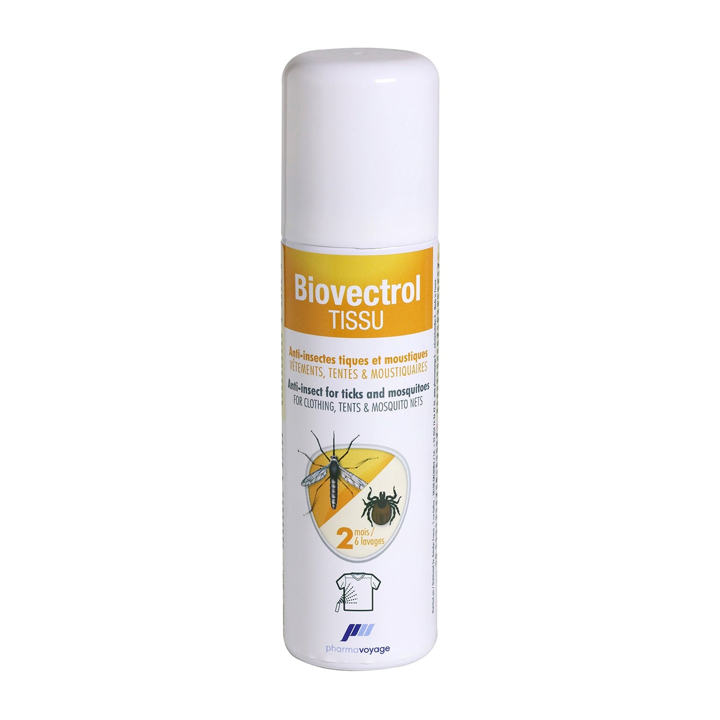 Spray anti-insectes Biovectrol Tissu