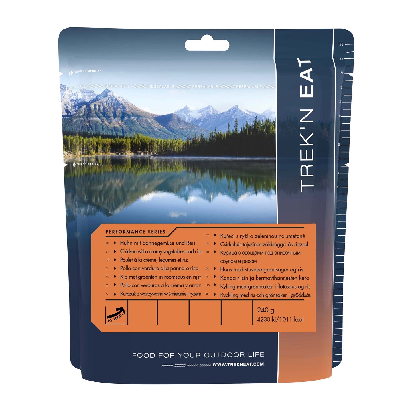 Trek'N Eat Poulet à la crème, légumes et riz