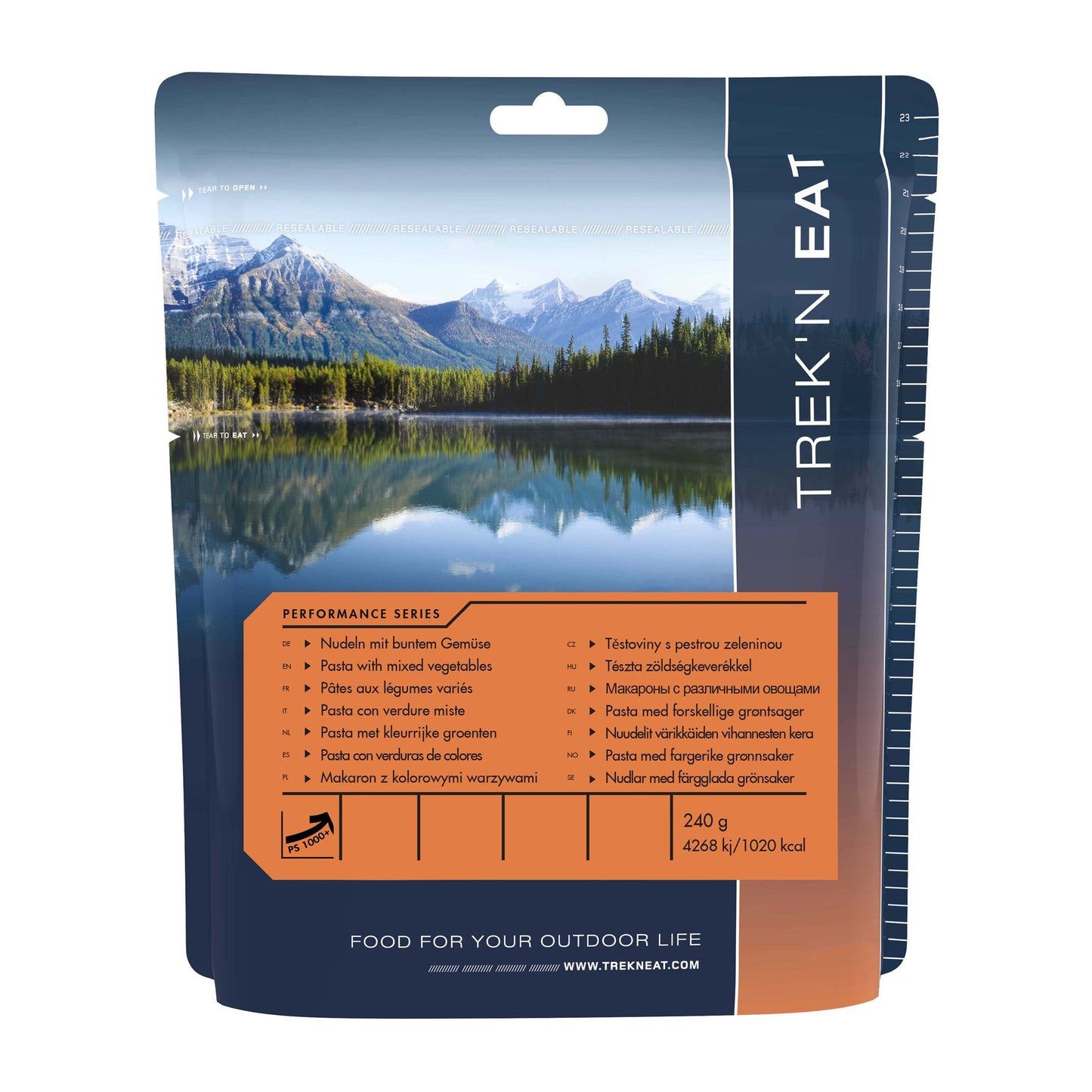 Trek'N Eat Pâtes aux légumes variés