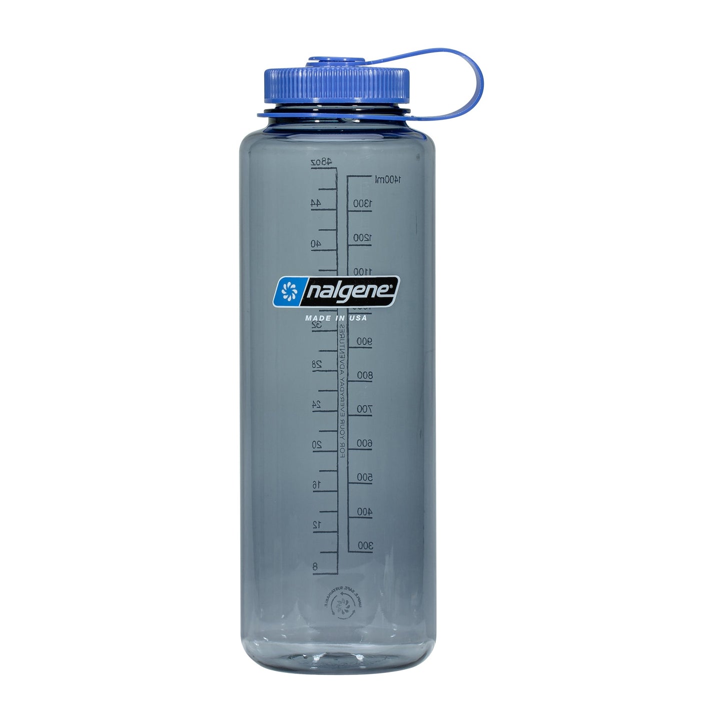 Gourde large goulot Silo Sustain 1.5 L bleu