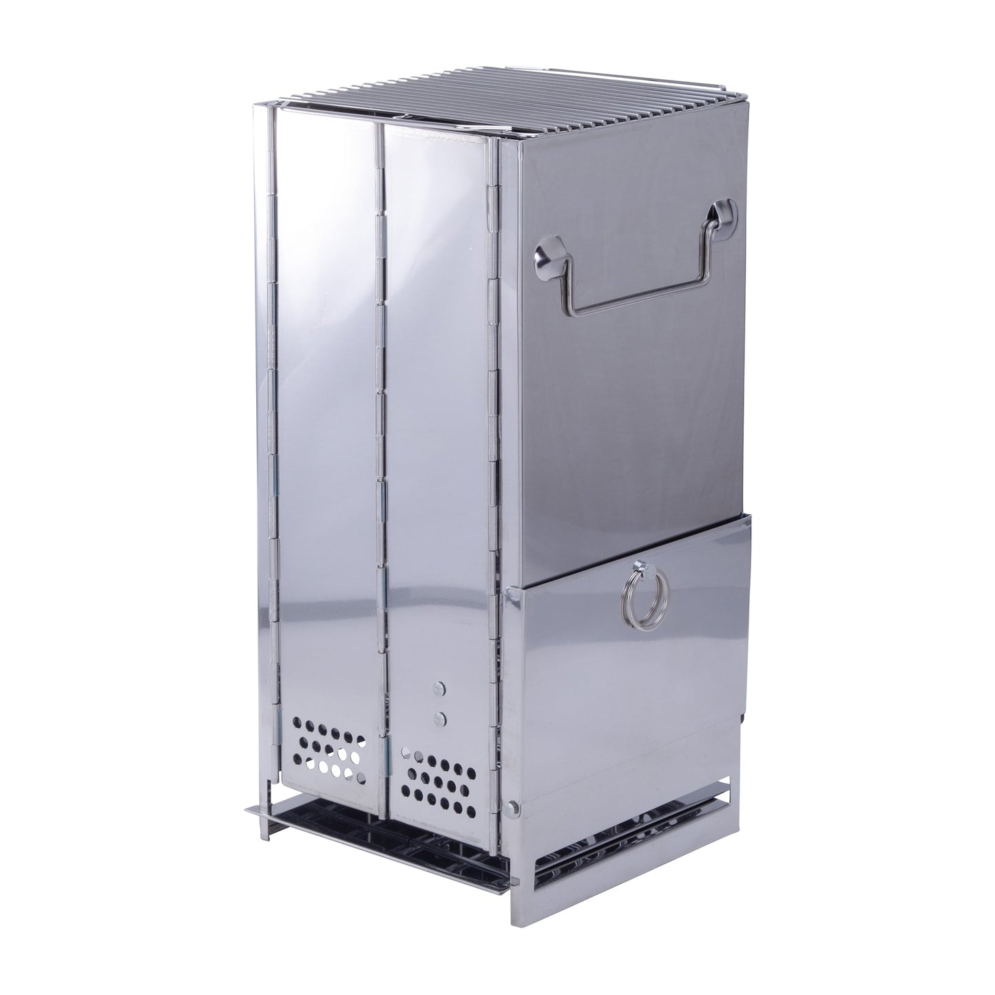 Poêle fusée grand argenté