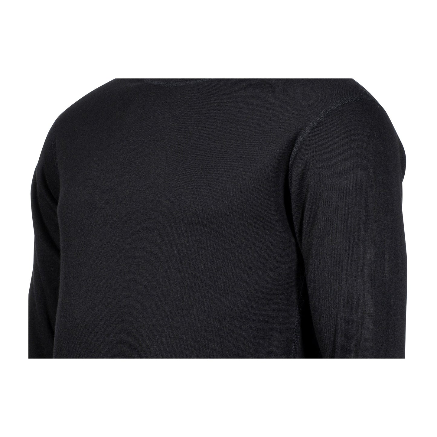Sweatshirt WoolTerry Crewneck de jais