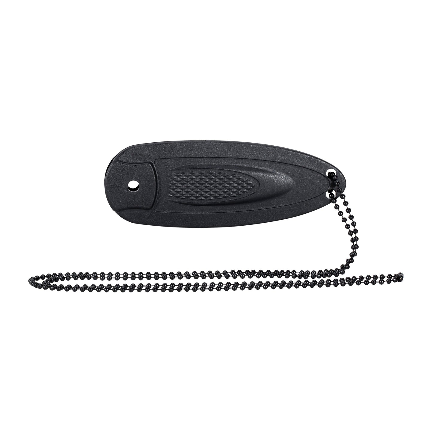 Neck Knife Slim black silver colored