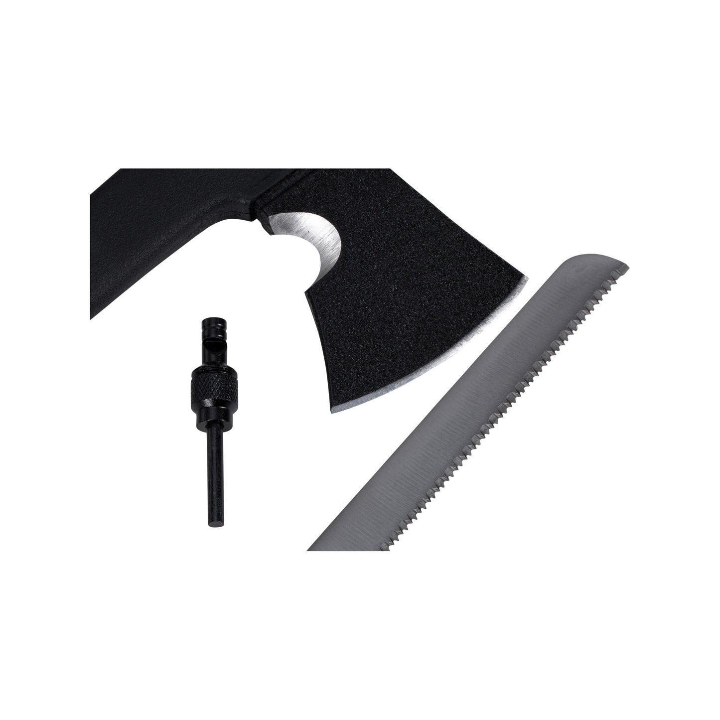 Hache avec couteau multi-usage