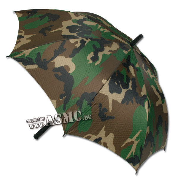 Parapluie canne woodland
