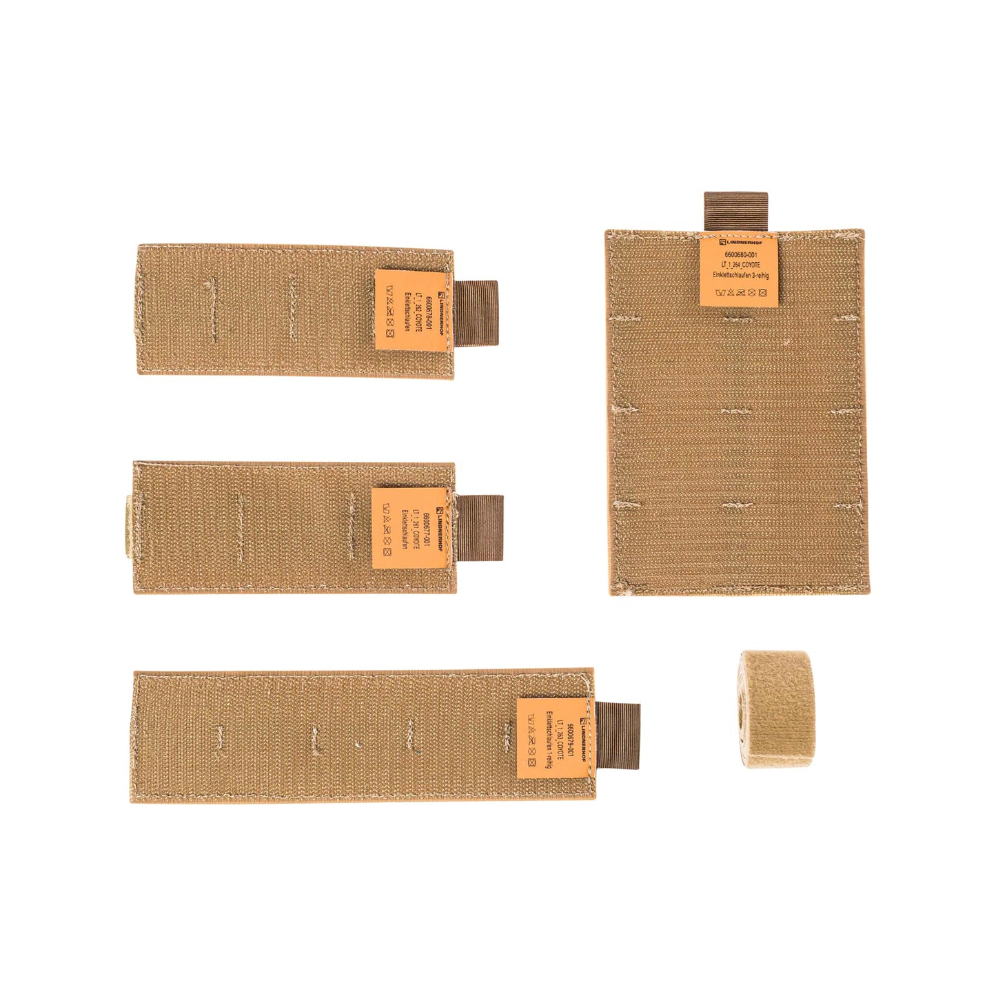jeu adaptateurs avec Velcro 4 pièces LT128