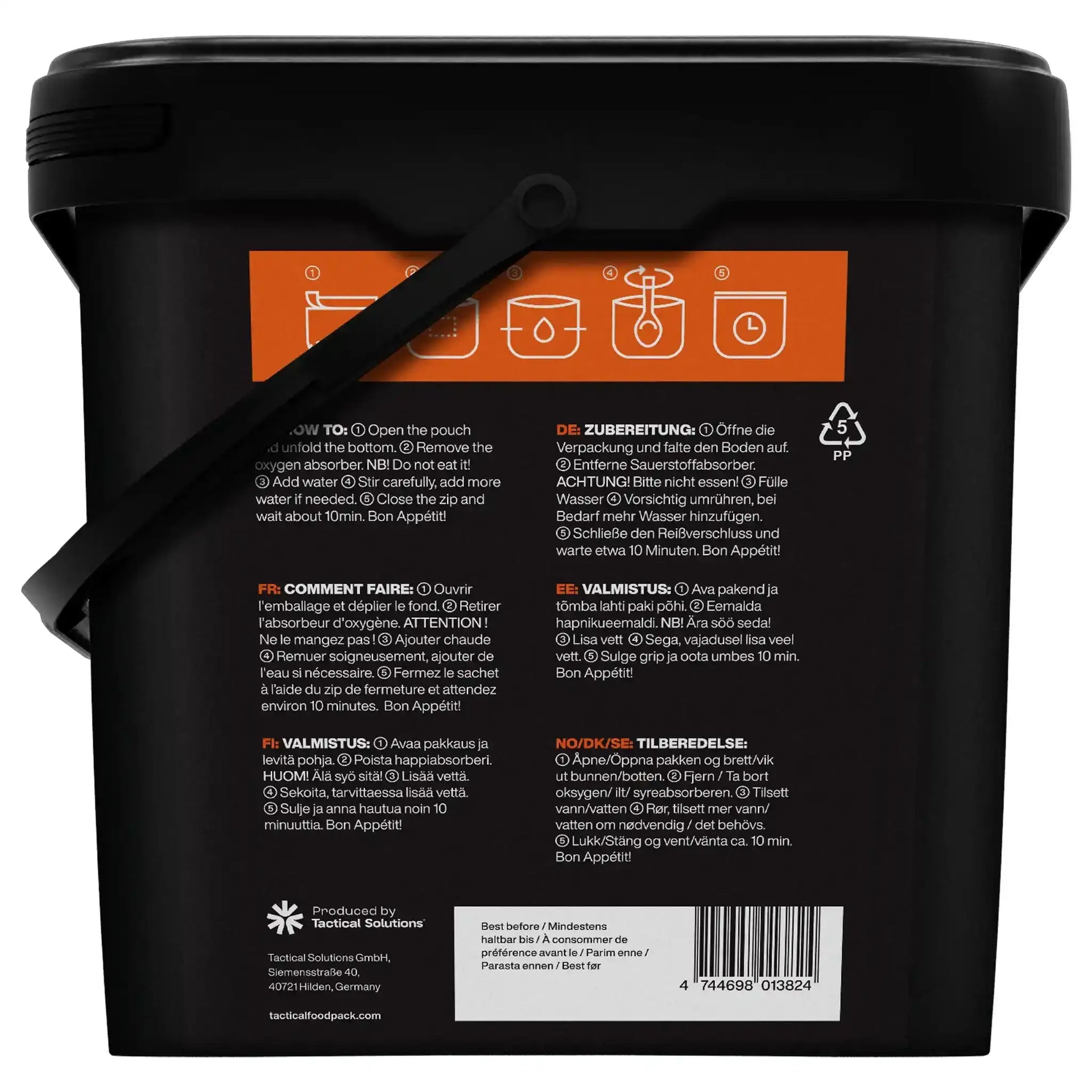Tactical Foodpack Wochenration Weekpack Juliett - ASMC