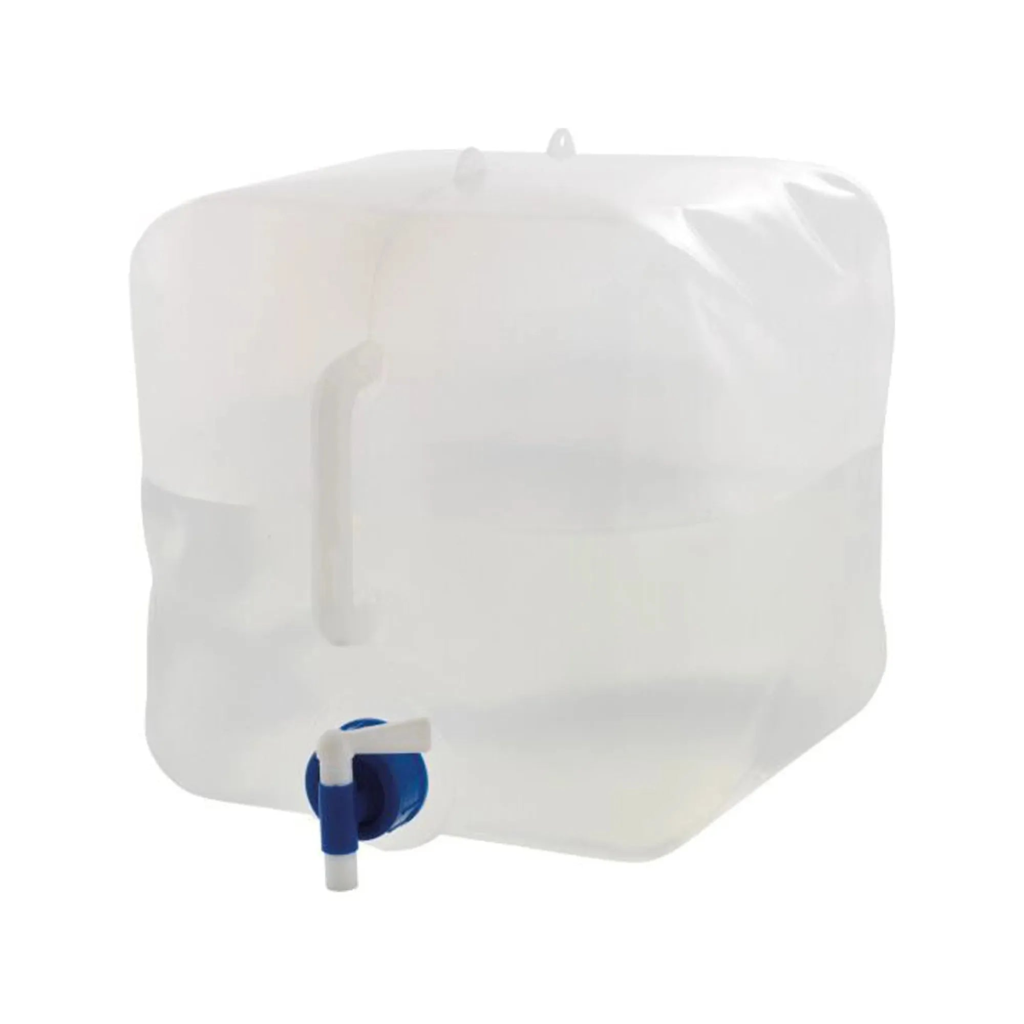 Bidon D'Eau Pliable Enders 15 Litres | Transparent | Poignée Transport | Gain De Place | Idéal Camping/Randonnée