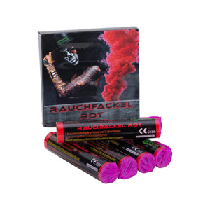 Grenade fumigène 60 sec. T1 Pack de 5 rouge