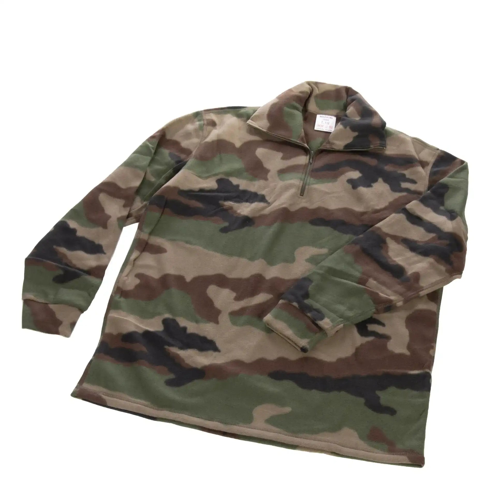 Französische Armee Französisches Fleece-Hemd CCE neuwertig - ASMC