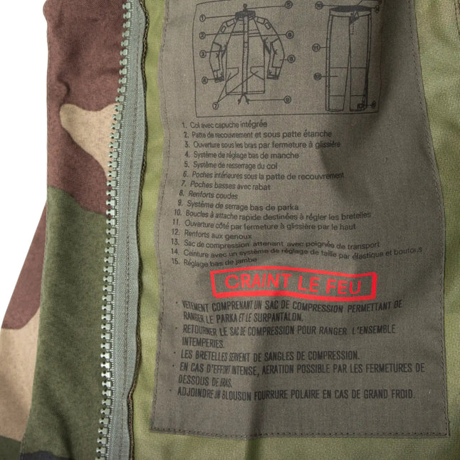Französische Armee Französisches Fleece-Hemd CCE neuwertig - ASMC
