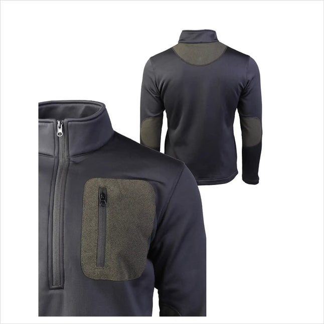Mil-Tec Pullover Thermo-Fleece Zip - ASMC