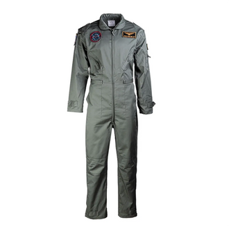 Combinaison de pilote enfant avec écussons