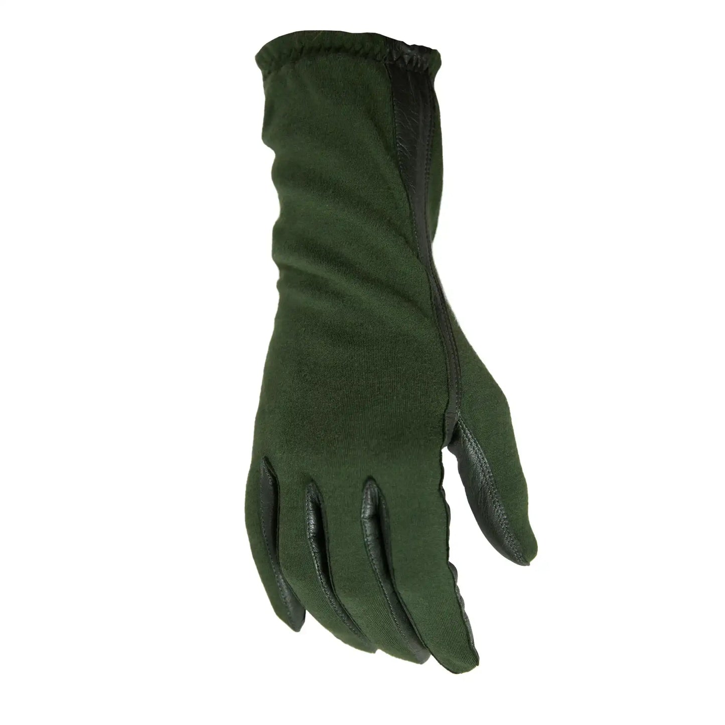 Französische Armee Fliegerhandschuh leicht Georges Morand Oliv neuwertig - ASMC