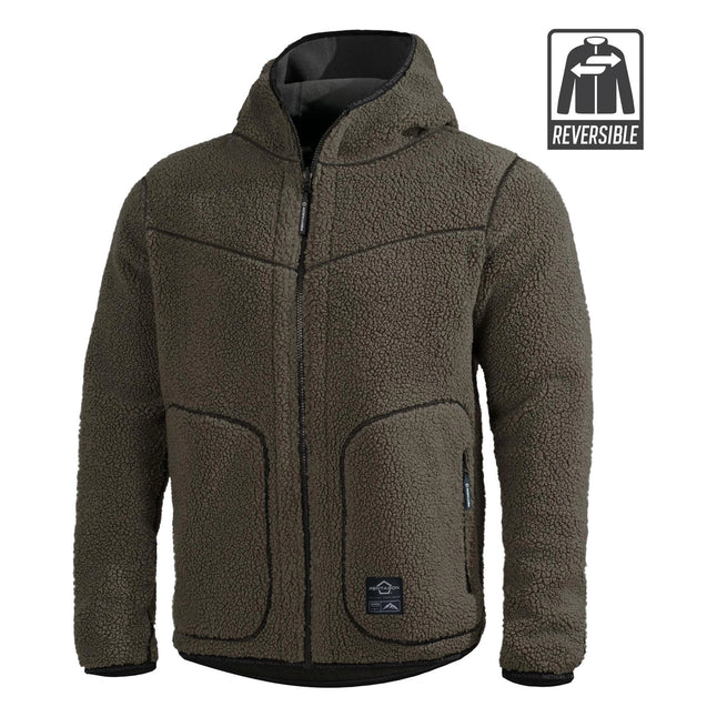 Wende-Fleecejacke Ianos Sherpa 2-in-1