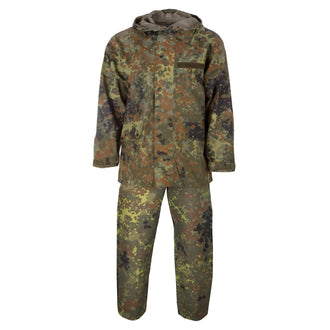Combinaison de protection contre l’humidité BW flecktarn d’occasion