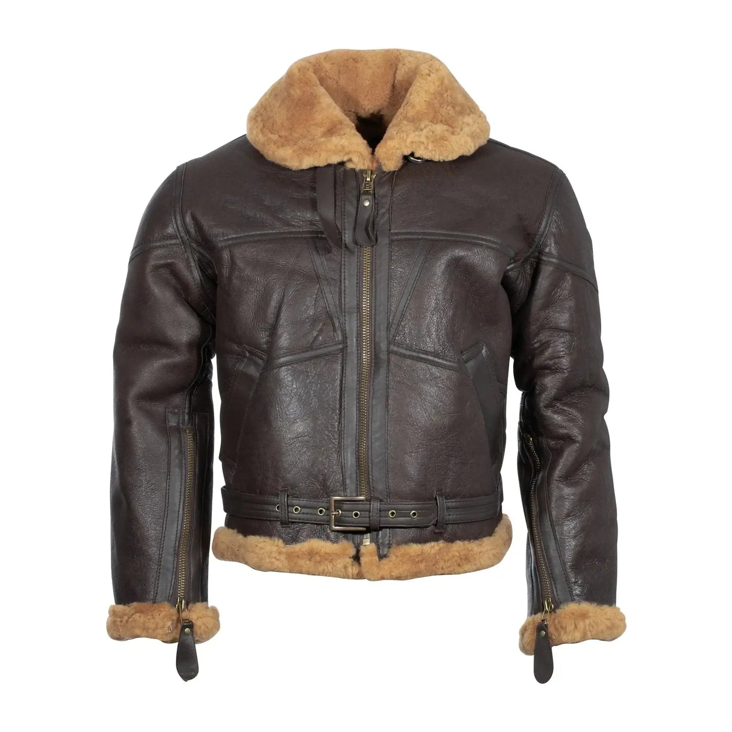 mil-tec-fliegerjacke-raf-sheepskin-braun-ansicht-1