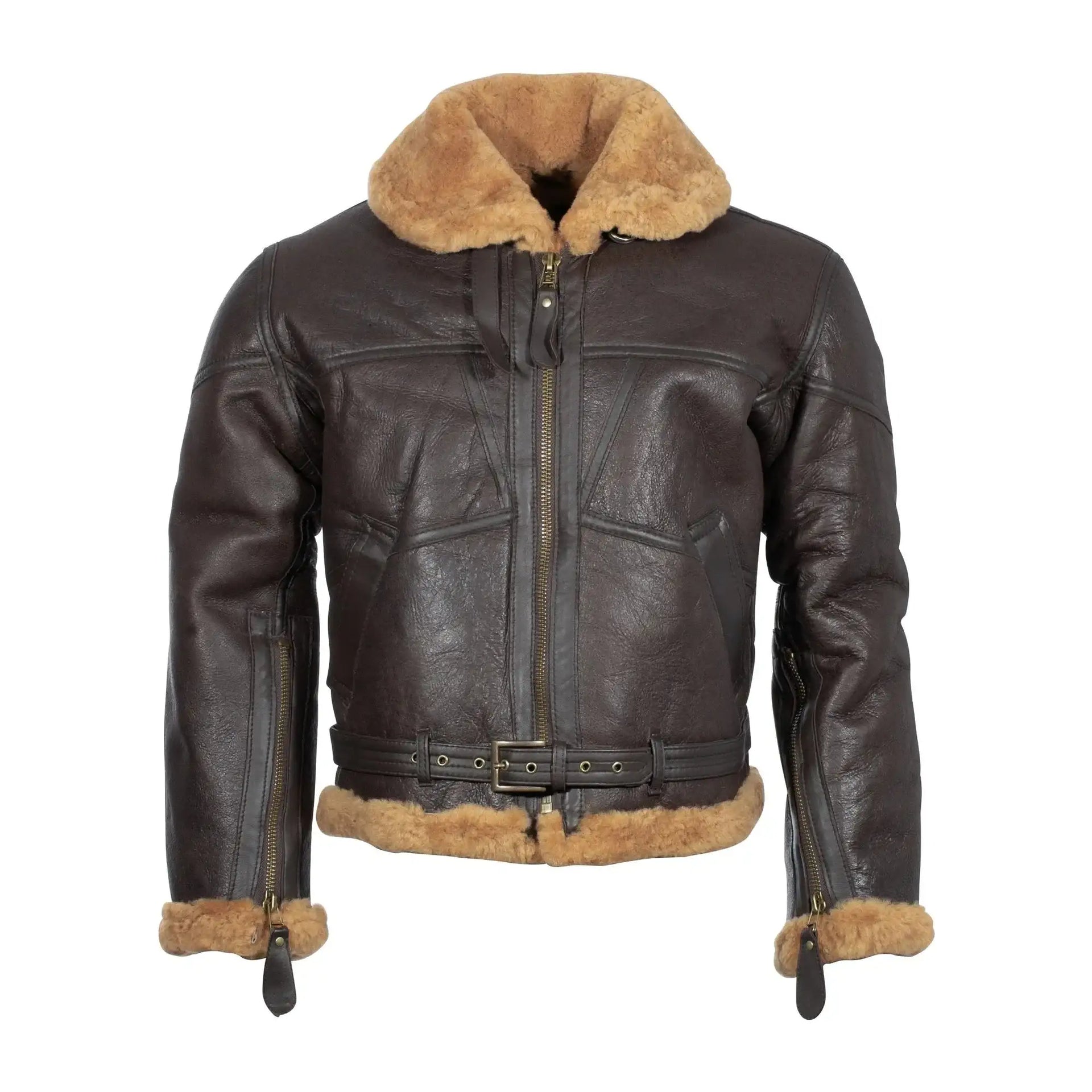 mil-tec-fliegerjacke-raf-sheepskin-braun-ansicht-1
