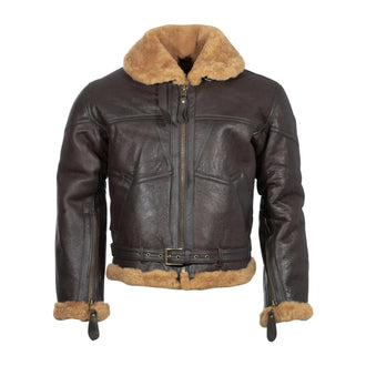 Blouson bombardier britannique RAF en peau d’agneau