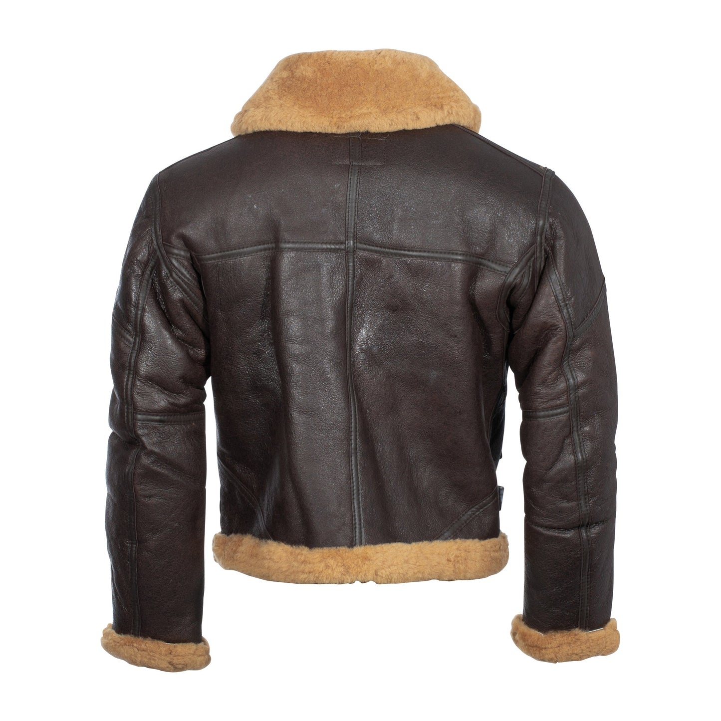 Blouson d'aviateur RAF Sheepskin brun