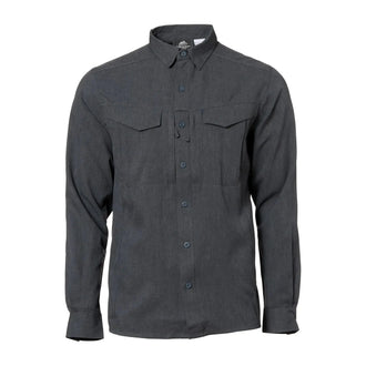 Chemise Defender MK2 Gentleman Shirt noir gris chiné