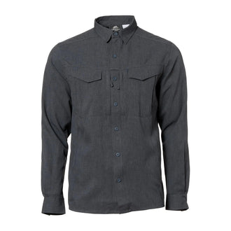 Chemise Gentleman Hemd Defender MK2 mélangé noir gris
