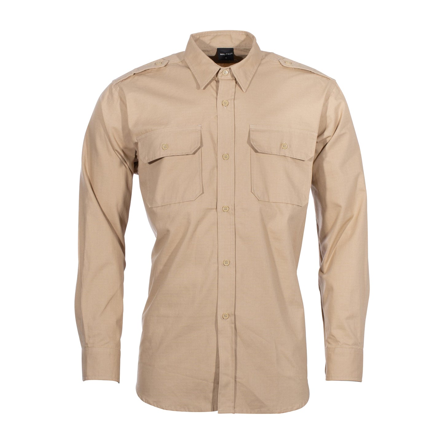 Chemise à manches longues coton
