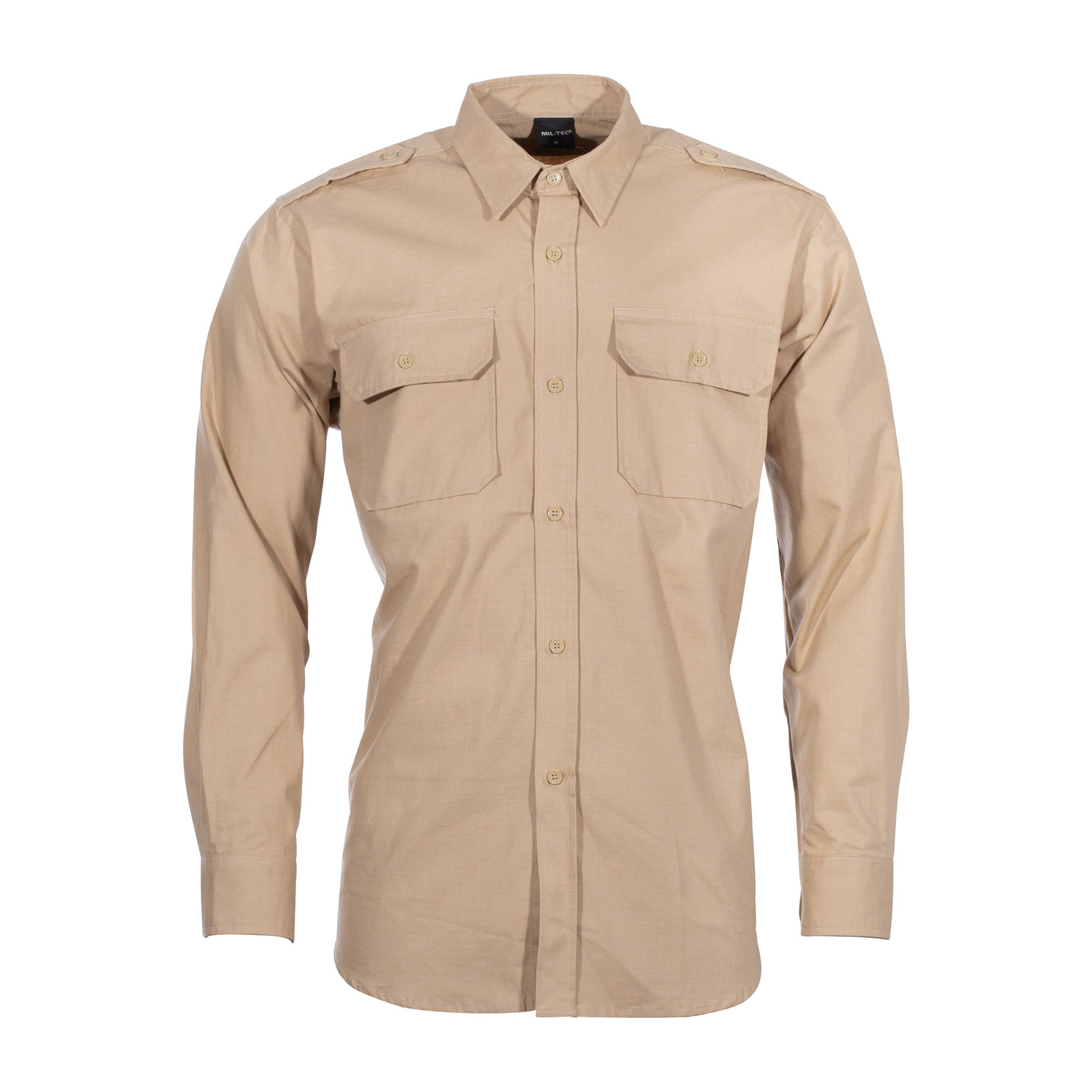 Chemise à manches longues coton