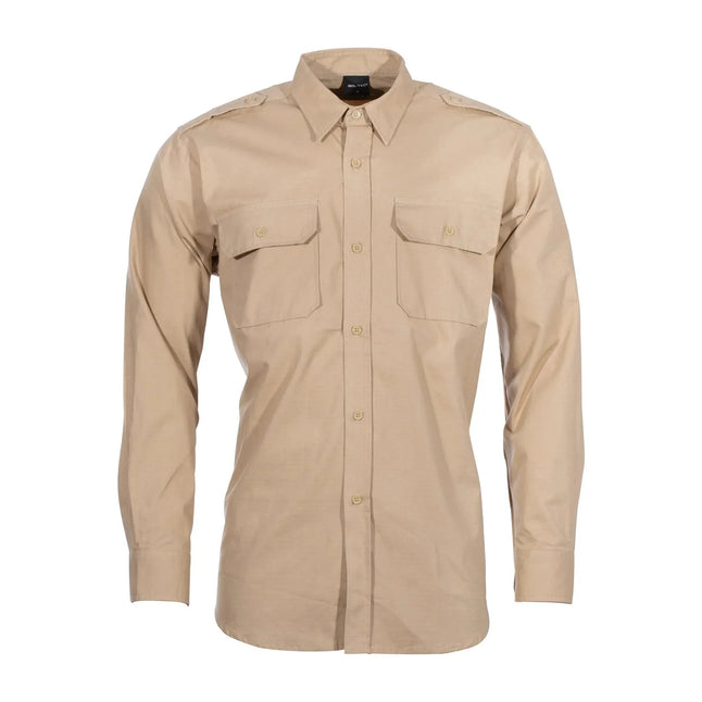 Chemise à manches longues en coton