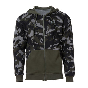 Sweat à capuche homme Rival Fleece Camo Zip
