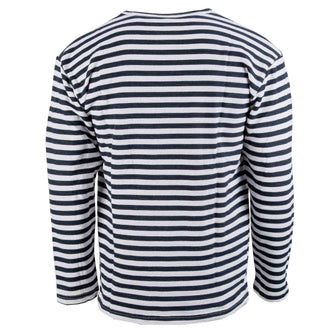 Chemise Marine Russe Version Hiver blanc bleu