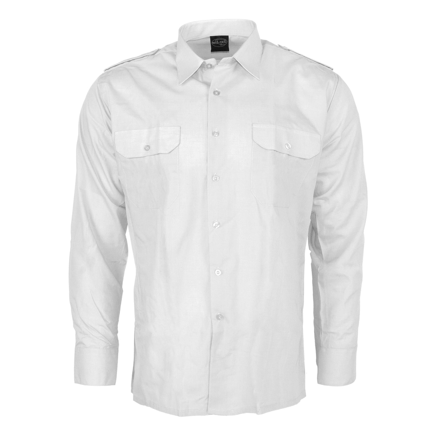 Chemise de service manches longues blanche