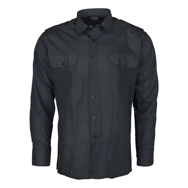 Chemise de service à manches longues