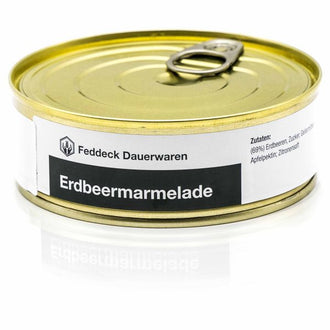 Confiture de fraises en conserve 200 g