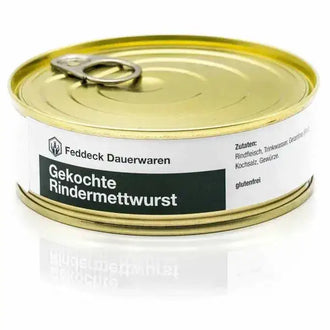 Saucisse en boîte Mettwurst de bœuf fermier 200 g