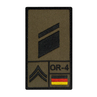 Patch grade Stabskorporal gauche