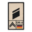 Patch grade Stabskorporal gauche