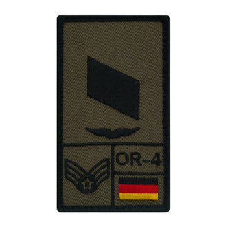 Patch grade Korporal Luftwaffe gauche