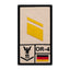 Patch grade Stabskorporal Marine gauche