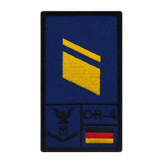 Patch grade Stabskorporal Marine gauche