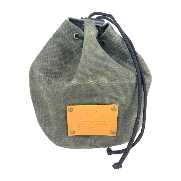 Pochette Waxed Canvas