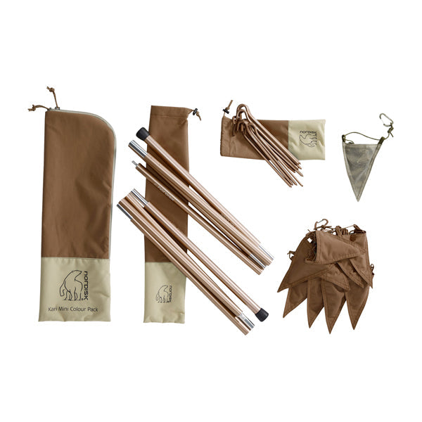 Accessoires Tarp Kari Tech Mini Colour Packs chocolate