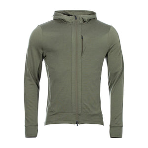 Veste à capuche zippée Quantum III loden