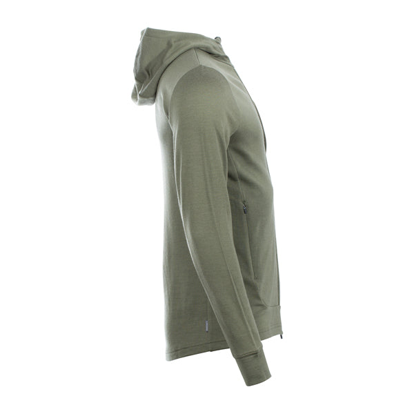 Veste à capuche zippée Quantum III loden