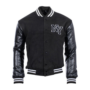 Veste de baseball NY avec Patch